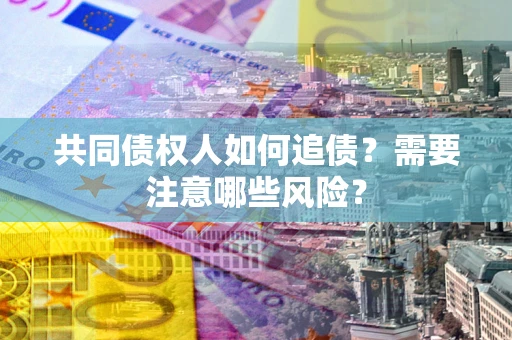 武汉共同债权人如何追债？需要注意哪些风险？