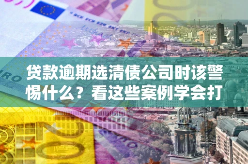 武汉贷款逾期选清债公司时该警惕什么？看这些案例学会打翻身仗