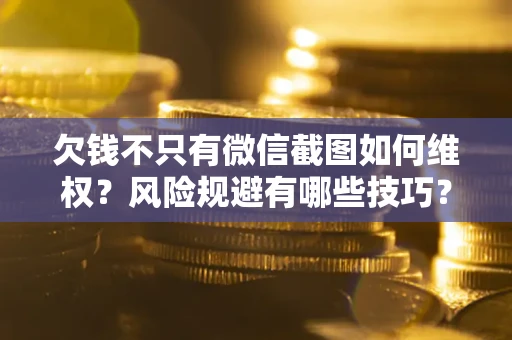 武汉欠钱不只有微信截图如何维权？风险规避有哪些技巧？