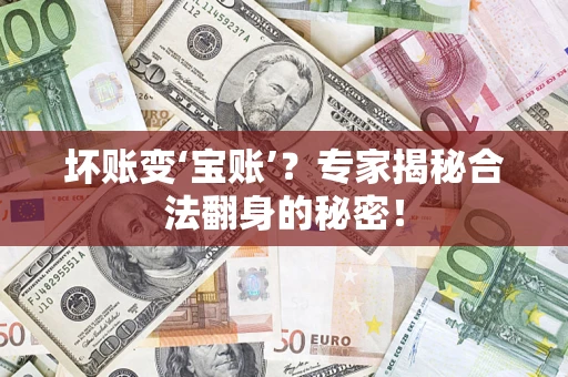 武汉坏账变‘宝账’？专家揭秘合法翻身的秘密！