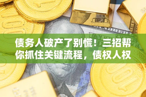 武汉债务人破产了别慌！三招帮你抓住关键流程，债权人权益不再缩水