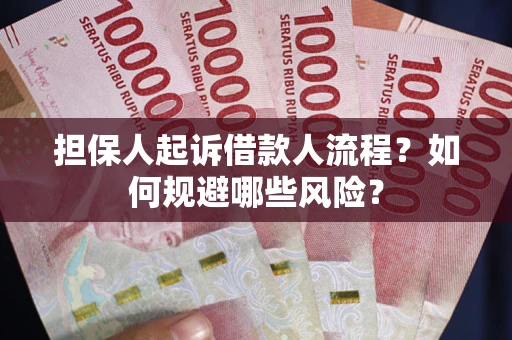 武汉担保人起诉借款人流程？如何规避哪些风险？