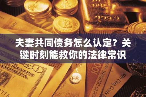 武汉夫妻共同债务怎么认定？关键时刻能救你的法律常识