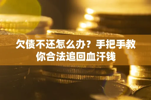 武汉欠债不还怎么办？手把手教你合法追回血汗钱