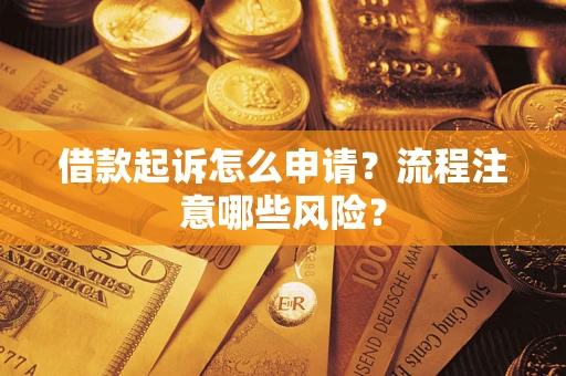 武汉借款起诉怎么申请？流程注意哪些风险？