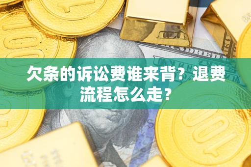 武汉欠条的诉讼费谁来背？退费流程怎么走？